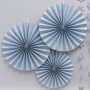 Pin Wheels - 3-pack - Pastel Blue