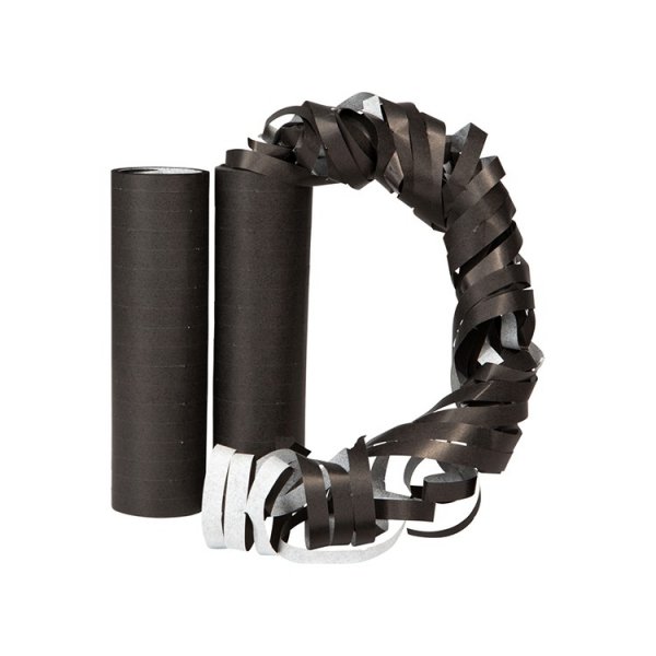 Serpentiner svart - 2 pack