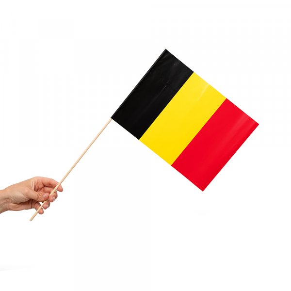 Vimplar Belgien 20x30cm 10-pack