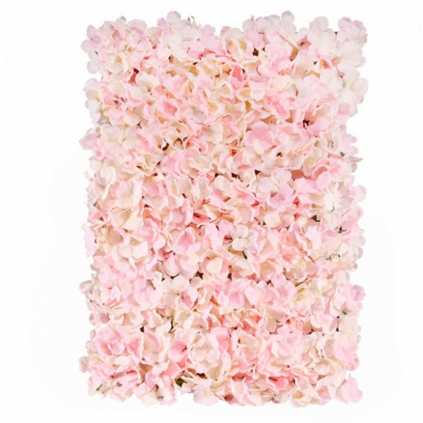 Blomstervägg - Ljusrosa Blomstervägg - Ljusrosa