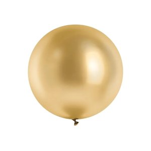 Ballong - Glossy - Guld - 100 cm