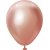 Miniballonger enfrgade - Premium 13 cm - Rose Gold Chrome - 25-pack