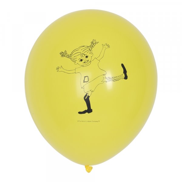 Ballonger Pippi L�ngstrump, 8-pack