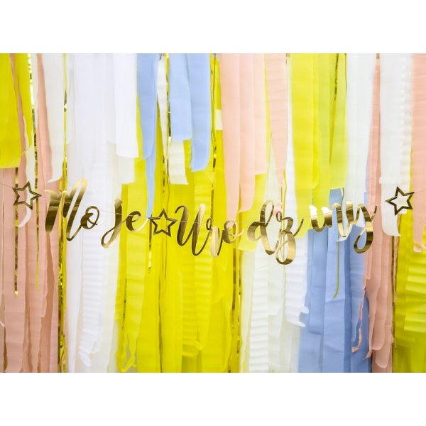 Crepe Streamers - Vita - 4-pack