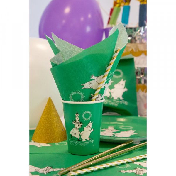 Pappmuggar - Mumin - 8-pack Pappmuggar - Mumin - 8-pack