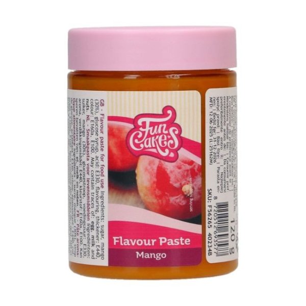 Smakpasta - Mango - 120g - FunCakes Smakpasta - Mango - 120g - FunCakes