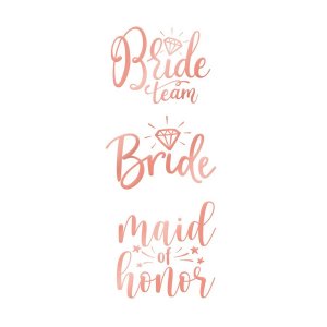 Tatueringar - Team Bride -13 st