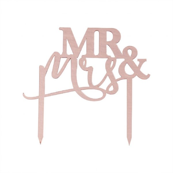 Cake Topper - Mr & Mrs - A Touch of Pampas Cake Topper - Mr & Mrs - A Touch of Pampas
