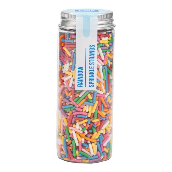 Strössel - Sprinkle strands - Regnbågsmix - 75g Strössel - Sprinkle strands - Regnbågsmix - 75g