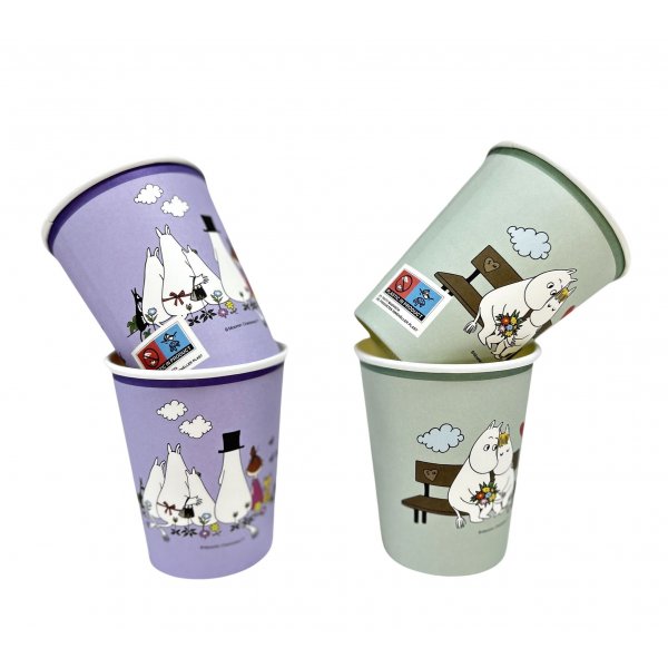 Pappersmuggar - Mumin 8-pack 250ml Pappersmuggar - Mumin 8-pack 250ml