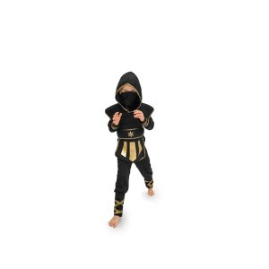 Ninja Svart - Maskeraddr�kt - 96�116 cm (3�6 �r)