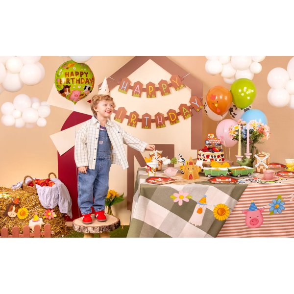 Girlang - Bondg�rd - Happy Birthday - 180 cm