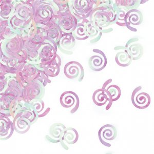 Konfetti - Swirls - Iridescent - 14 g