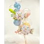 Folieballong - Happy Birthday - Candy - 61x37 cm