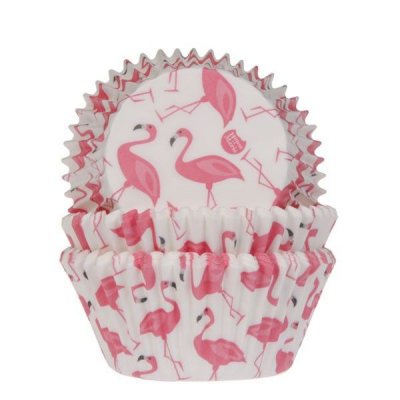 Muffinsformar - Flamingos - 50-pack