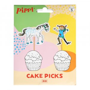Partydekorationer - Pippi L�ngstrump - 10-pack