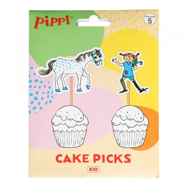 Partydekorationer - Pippi L�ngstrump - 10-pack