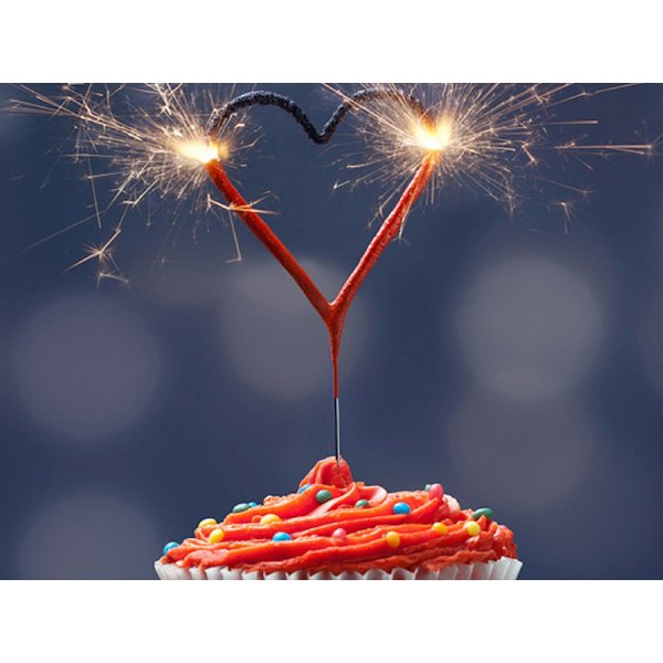 Tomtebloss - Hjärta - Röd Tomtebloss - Hjärta - Röd