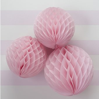 Honeycombs - 3-pack - Ljusrosa
