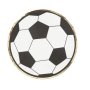 Servetter med fotboll - Svart - 16-pack