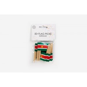 Handflaggor Suriname 50-pack
