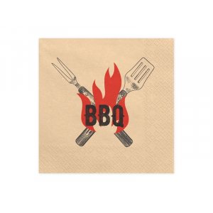 Servetter - BBQ - 33x33 cm - 20-pack