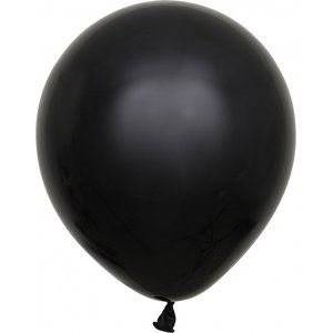 Miniballonger enfrgade - Premium 13 cm - Black