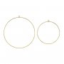 Metallring Guld 2-pack