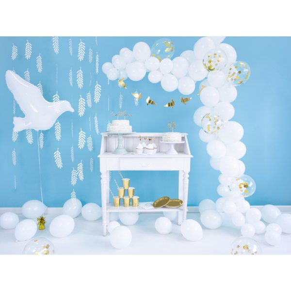 Pastellballonger - Premium 27 cm - Vita - 100-pack Pastellballonger - Premium 27 cm - Vita - 100-pack