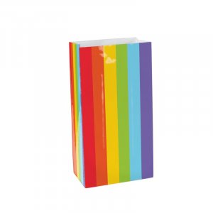Pappersp�sar - Mini - Rainbow - 12-pack