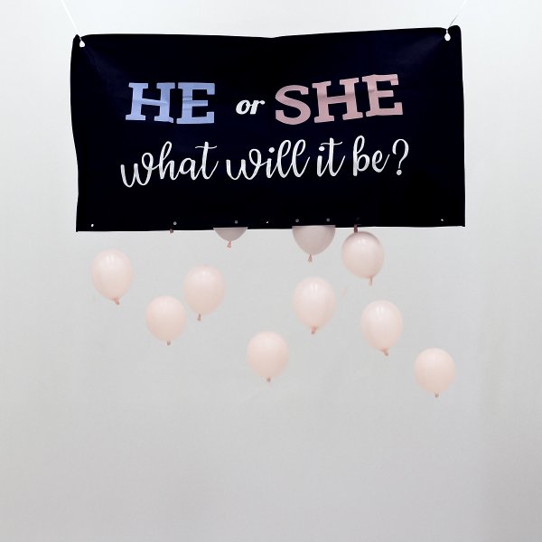Ballongkit - Gender Reveal - He or She?