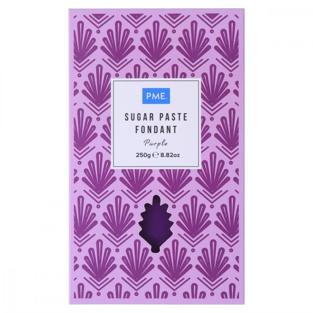Sugarpaste/Sockerpasta Premium - Lila - PME - 250 g - Enfärgad sugarpaste, Sugarpaste