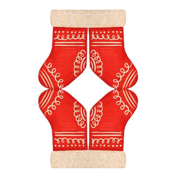 Servetter - Julstrumpa - 10-pack Servetter - Julstrumpa - 10-pack