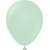 Miniballonger enfrgade - Premium 13 cm - Macaron Green - 25-pack