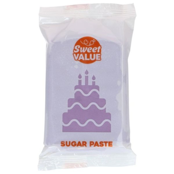 Sugarpaste/Sockerpasta - Lila - Sweet Value - 200 g