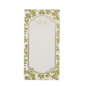 Menykort - Blommor - 10-pack