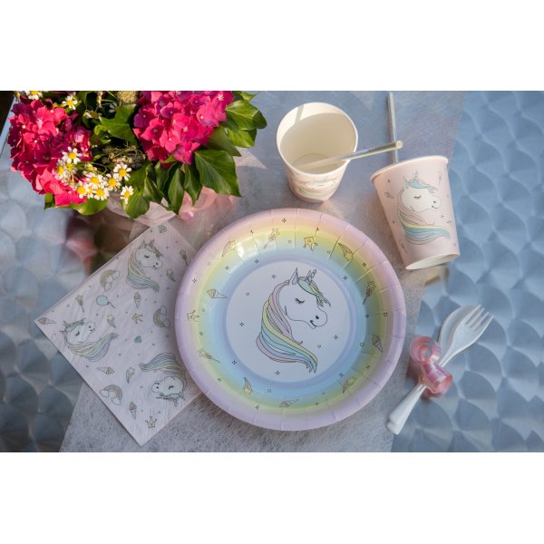 Pappmugg Unicorn - 10-pack