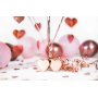 Ballongvikt - Double Heart - Rosguld