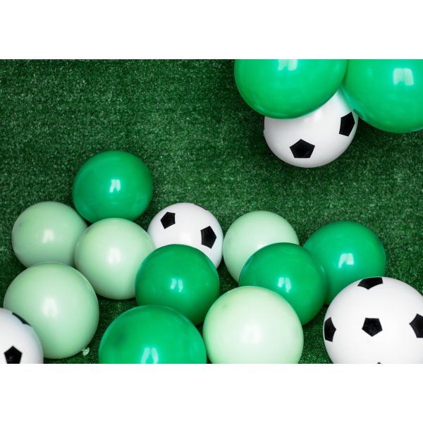 Ballonger - Pastellvit - Fotboll - 6-pack Ballonger - Pastellvit - Fotboll - 6-pack
