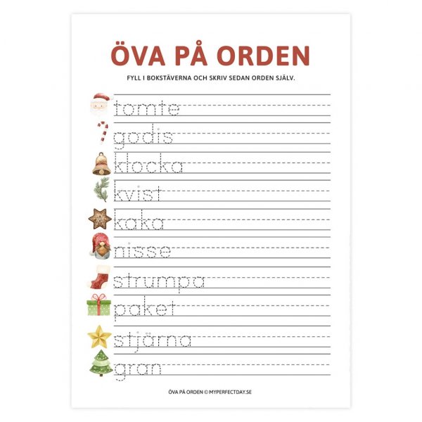 Julkluringar - 5-pack - Kit 1