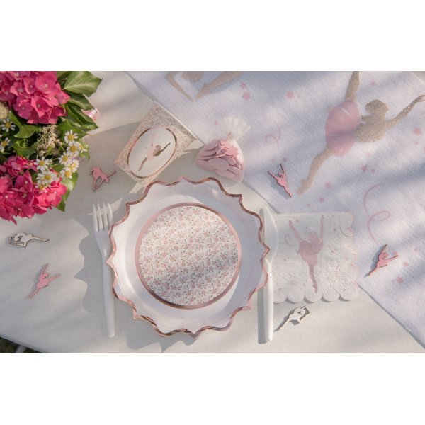 Papptallrik - Ballerina - 10-pack Papptallrik - Ballerina - 10-pack