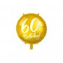 Folieballong Guld 60 �r