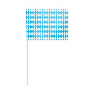Pappersflaggor - Bayern - 20x30 cm - 10-pack Pappersflaggor - Bayern - 20x30 cm - 10-pack