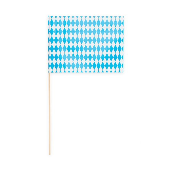 Pappersflaggor - Bayern - 20x30 cm - 10-pack Pappersflaggor - Bayern - 20x30 cm - 10-pack