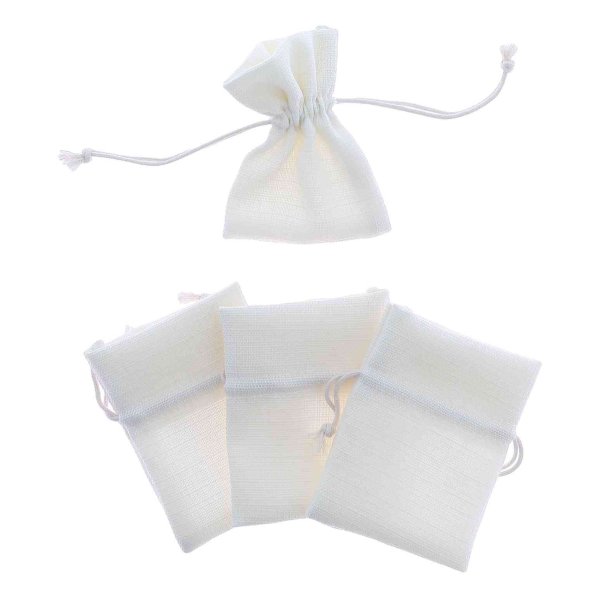 Tygp�sar - Creme - 4-pack