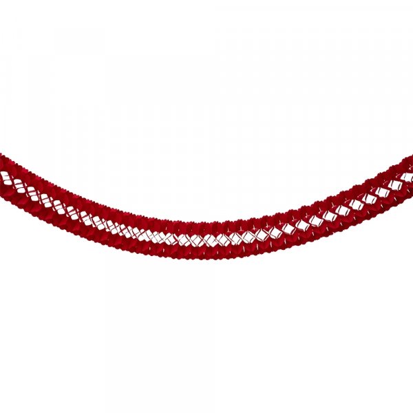 Pappersgirlang - R�d - 6 meter