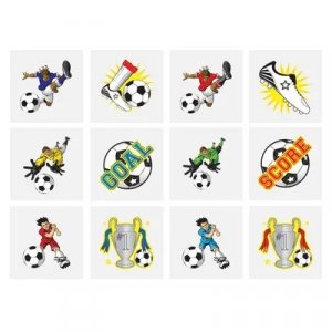 Tatueringar - Fotboll - 12 st