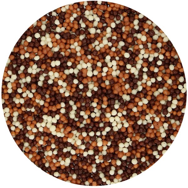 Krispiga chokladp�rlor Mini Mix 175 g - FunCakes