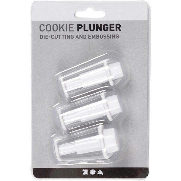 Utstickare med prgel - 3-pack - Cirklar