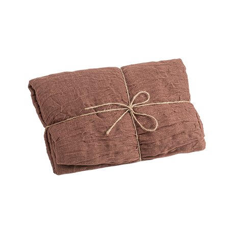Bordslöpare i tyg - Brun - 90 cm x 3 m Bordslöpare i tyg - Brun - 90 cm x 3 m